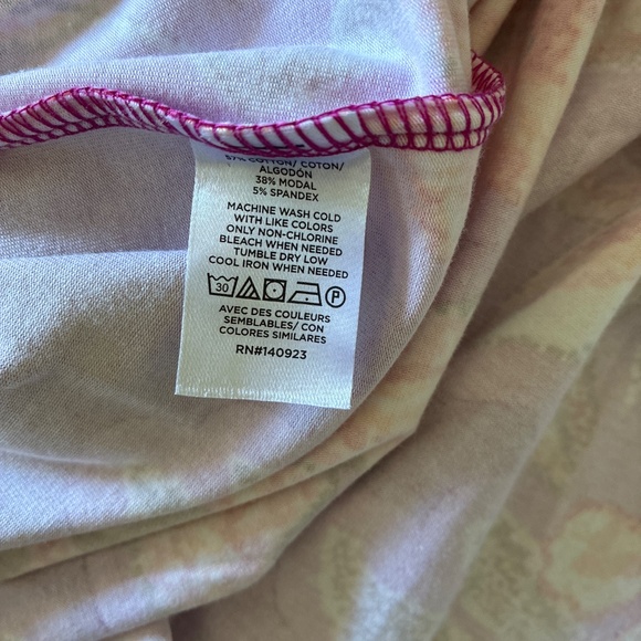 NWT Loft fuschia pink floral swing dress with back tie M - Picture 9 of 9